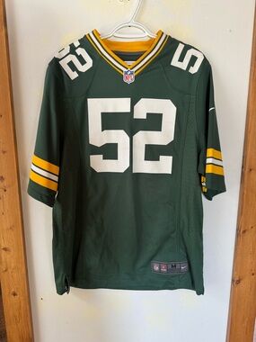 Green Bay Packers #52 Clay Matthew’s Football Jersey Nike Medium